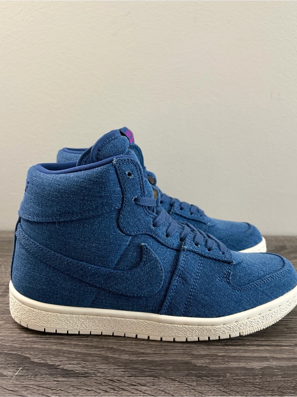 Nike Jordan Air Ship PE SP Denim Women's 8.5 Mystic Navy FJ2848-400